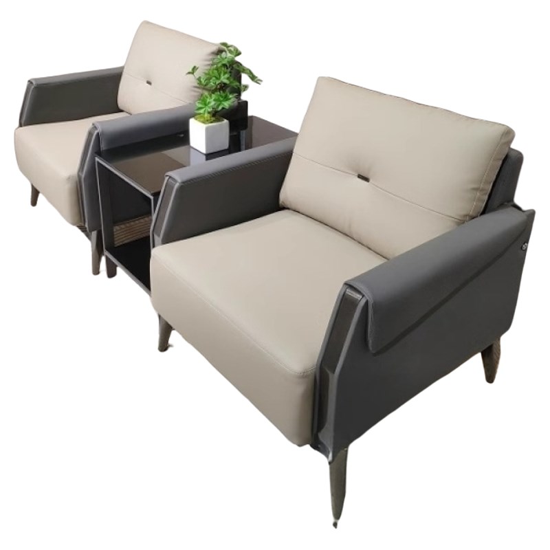 办公沙发商务简约接待贵宾会客厅大堂洽谈休息区办公室沙发单人位