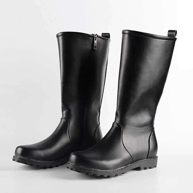 马术长靴男女骑马训练靴子成人专用高筒马靴耐磨英伦风长筒马术靴