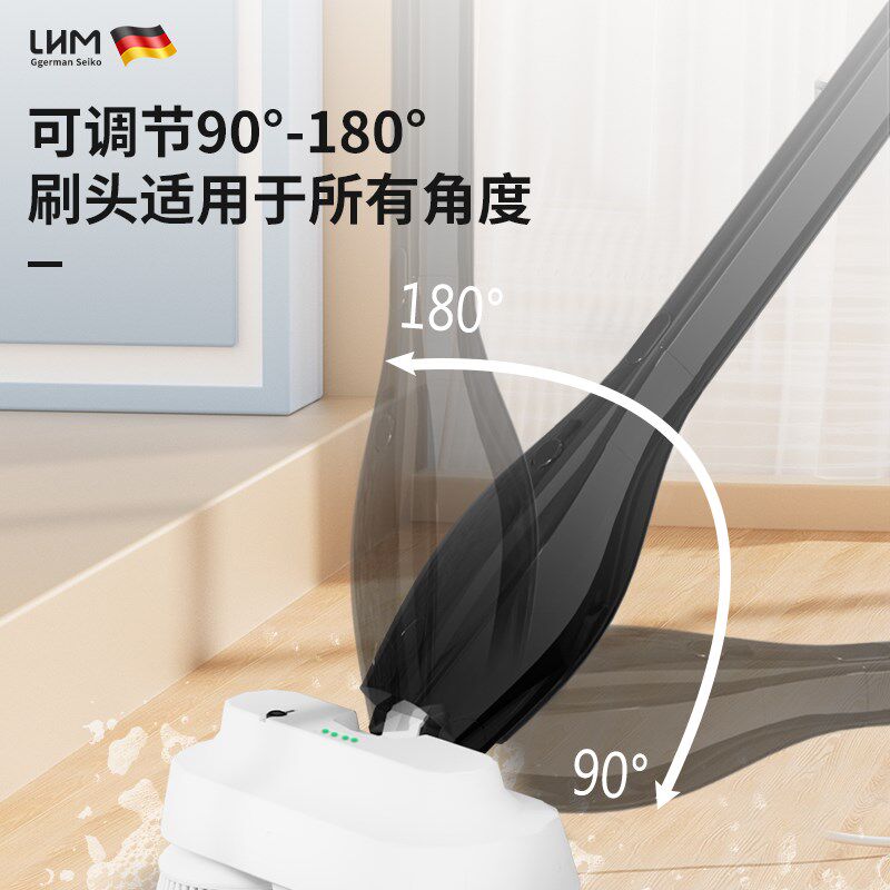 电动拖把家用多功能防水长柄无线旋转喷水扫把打蜡手洗扫地机器刷