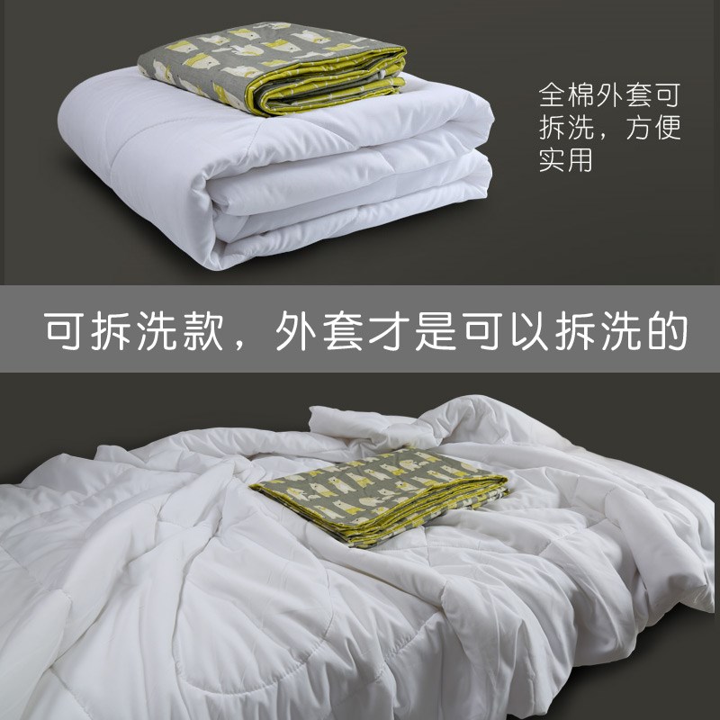 折叠被子抱枕两用午睡靠垫全棉多功能汽车办公纯棉午休车载小被子