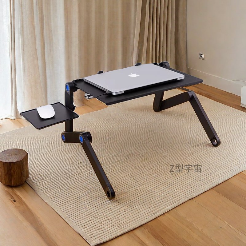 可折叠笔记本电脑桌床上用桌上懒人宿舍手提增高桌面支架平躺散热