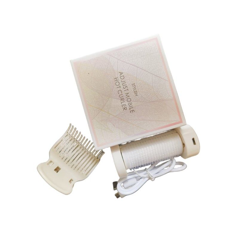 新款浏海卷发筒USB加热固定发卷可携式空气浏海卷发尾蓬松卷