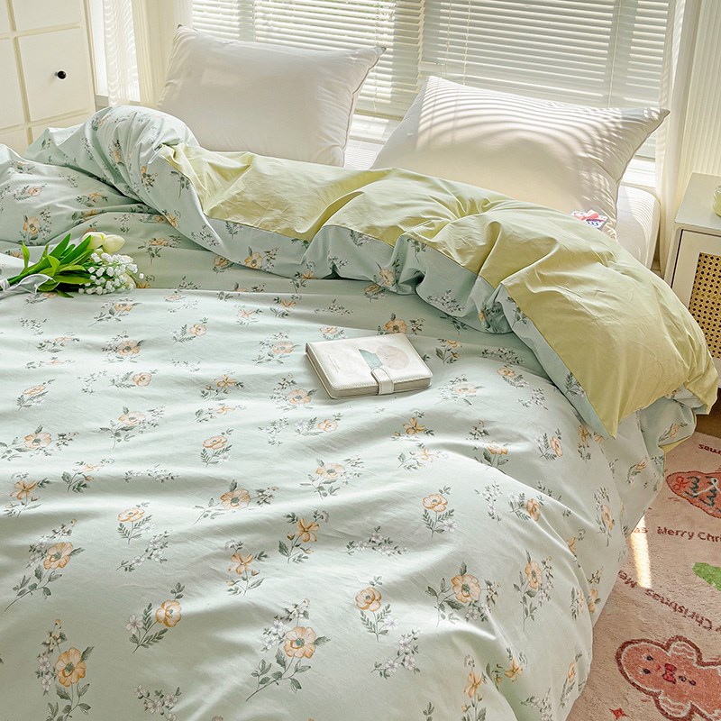 纯棉被套1.5单件180x200x230cm全棉1米8x2米1.8被罩7x7可定做尺寸