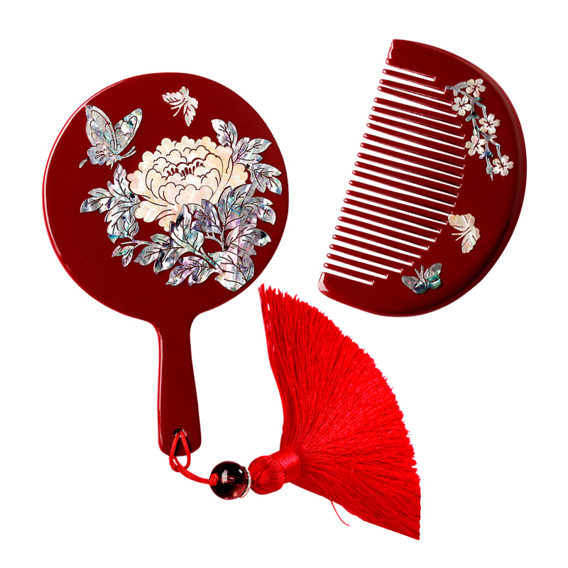 结婚礼物送新人新娘新婚闺蜜木梳子高档实用型的姐姐陪嫁物品女方