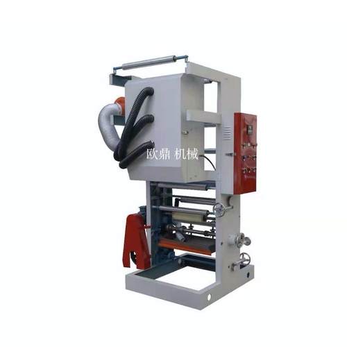 生产单色快递袋印刷机吹膜连体单色2色印刷设备塑料膜印刷机械