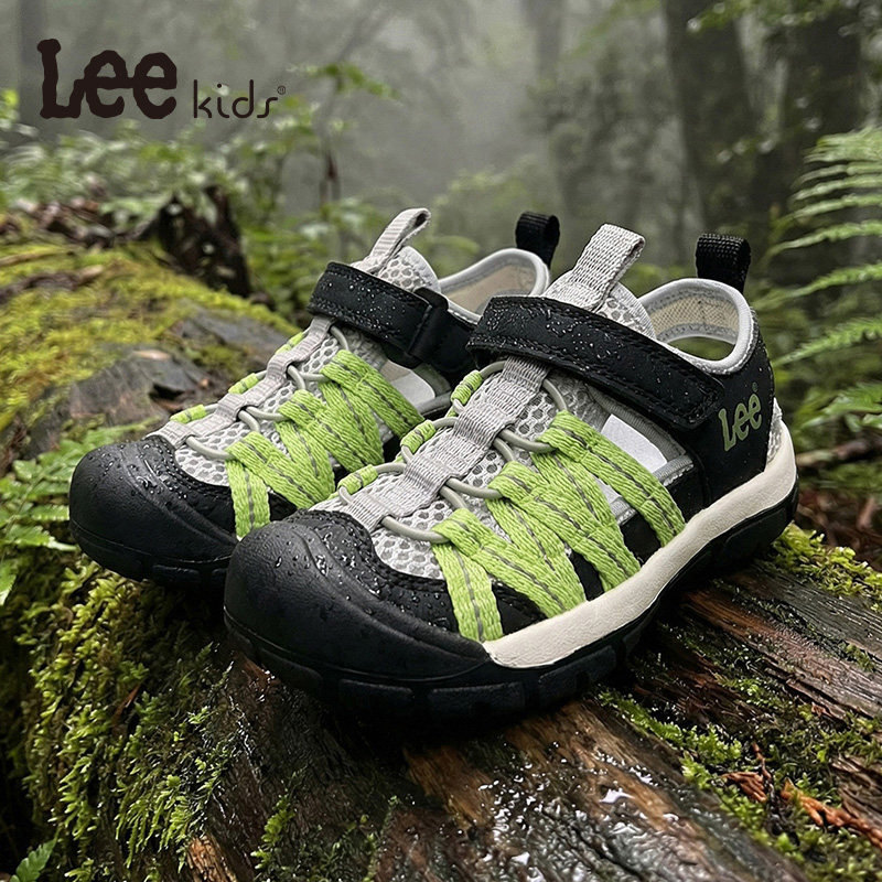 Lee Kids童鞋男童凉鞋夏季新款潮流包头运动鞋登山速干儿童溯溪鞋