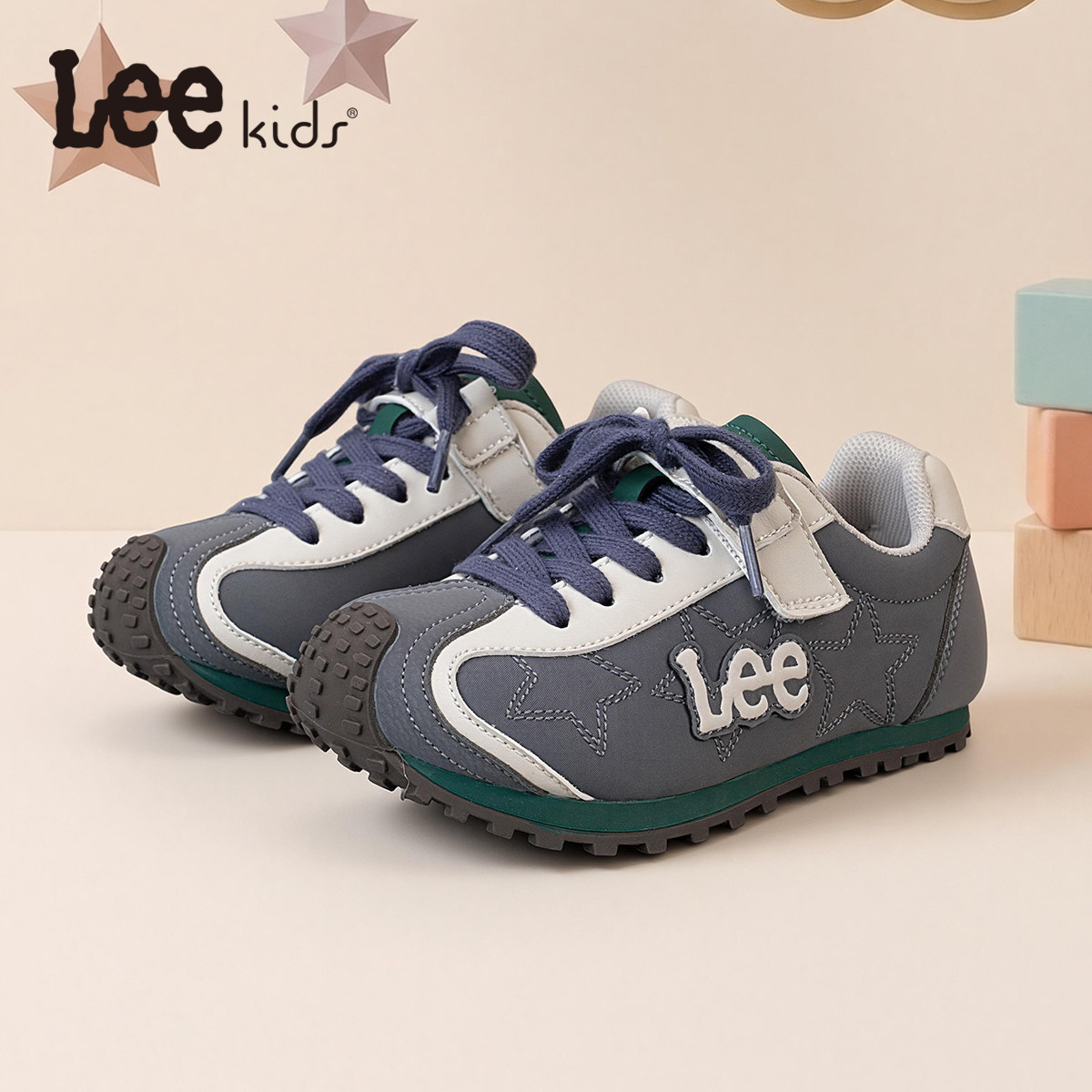 LeeKids童鞋女童运动鞋秋季防水