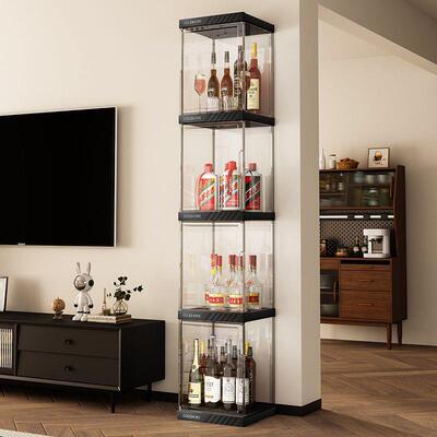 酒置物架柜公家用宿舍红酒柜办室迷透你展示架吧台小HDI型明收纳