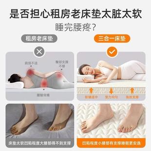 垫软垫.8m双垫家用卧室榻人榻米加厚可铺底折床叠出租屋CYN回弹