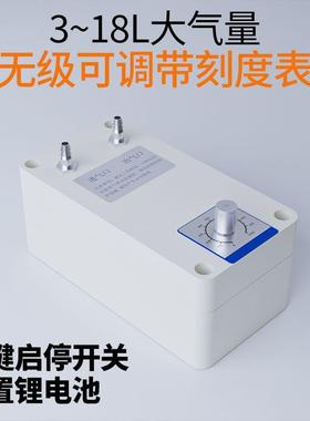 泵真空泵实验室抽循环泵打气体动型负压气12VRPB吸气采样电抽滤小