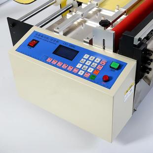 纺布全自动裁切机布植绒无布电脑切布MOF机毛毡针织布小横切机现