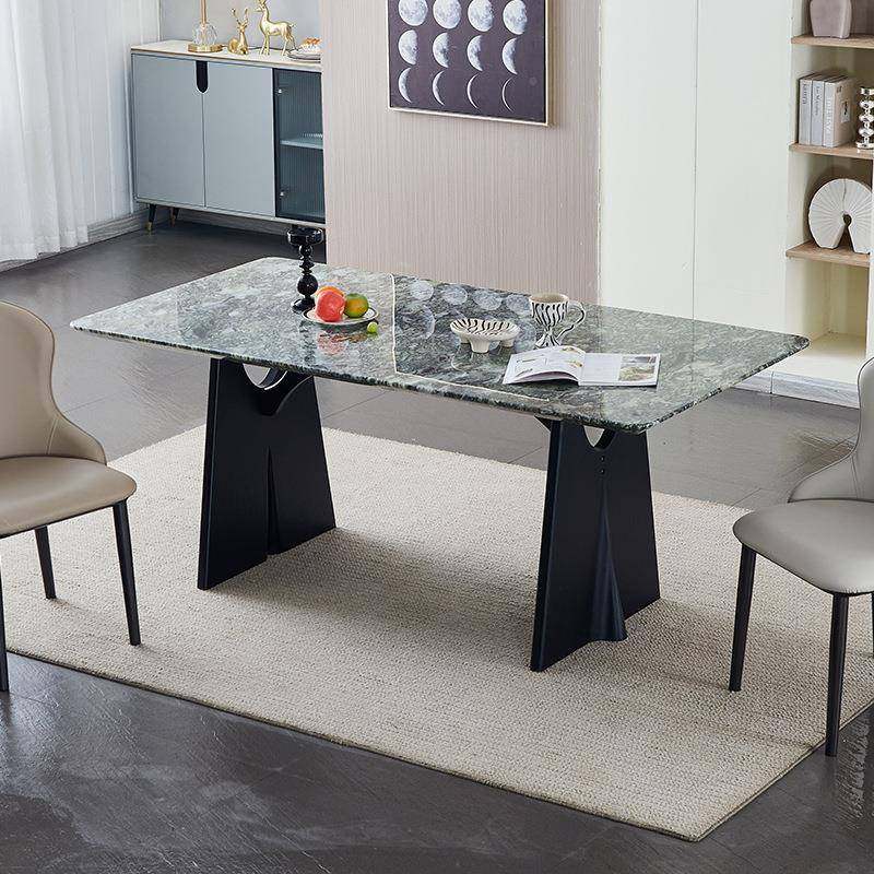 实木餐桌石户型长方形现代简岩板吃饭桌子配超晶桌面小全木002奢石约长桌,影音电器,DIY配件,淘宝优惠券,粉丝福利购,淘宝优惠卷