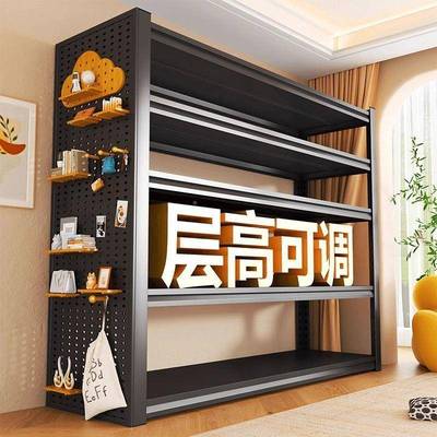 家衣用地顶749天立地置物架落多层墙边卧室阳台挂衣架超厚衣帽靠