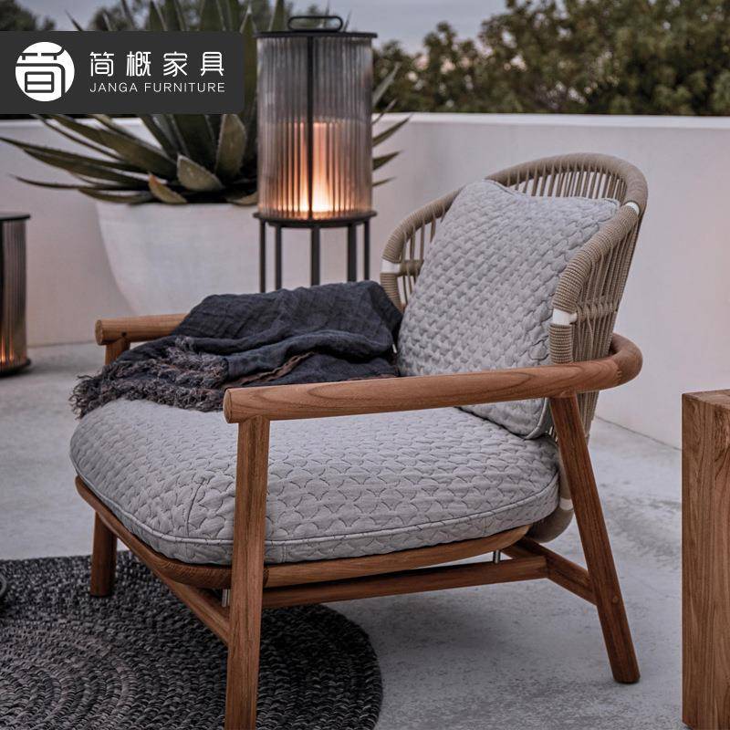 户桌外椅组休闲庭院露22-2-24-天阳台室外院小子露台花园藤编三件