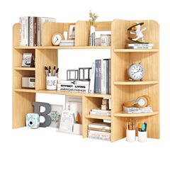 书架sj45686桌面易宿舍办公桌多层架简架子收置物卧室学纳生小型