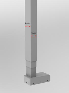 智能配电动升降桌腿桌正装三824脚办公电节竞升降桌腿件厂家直销