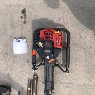现货取手持式汽油土钻机轻便型土壤样机取两77645电项勘察岩芯钻机