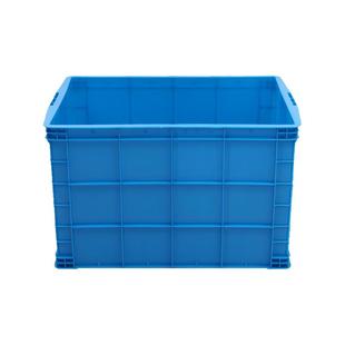 塑料周箱加厚755箱中转箱盖货箱中储转物带转水箱配件工RWI具整理