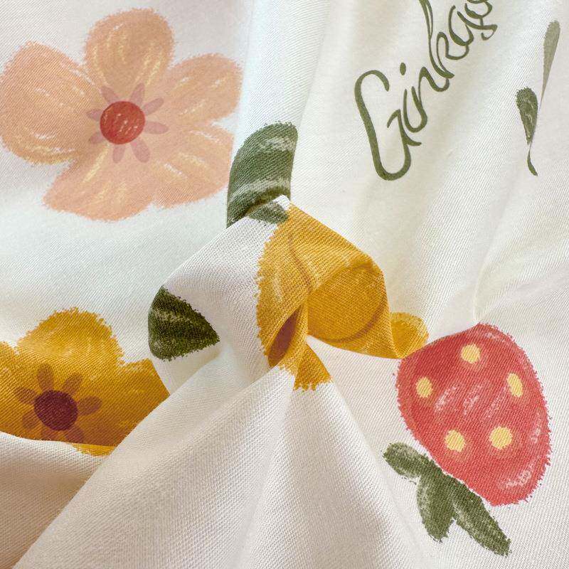 全棉单被罩1502002件30x学生帛织澜-0单人春夏被单厚褥x子套纯棉