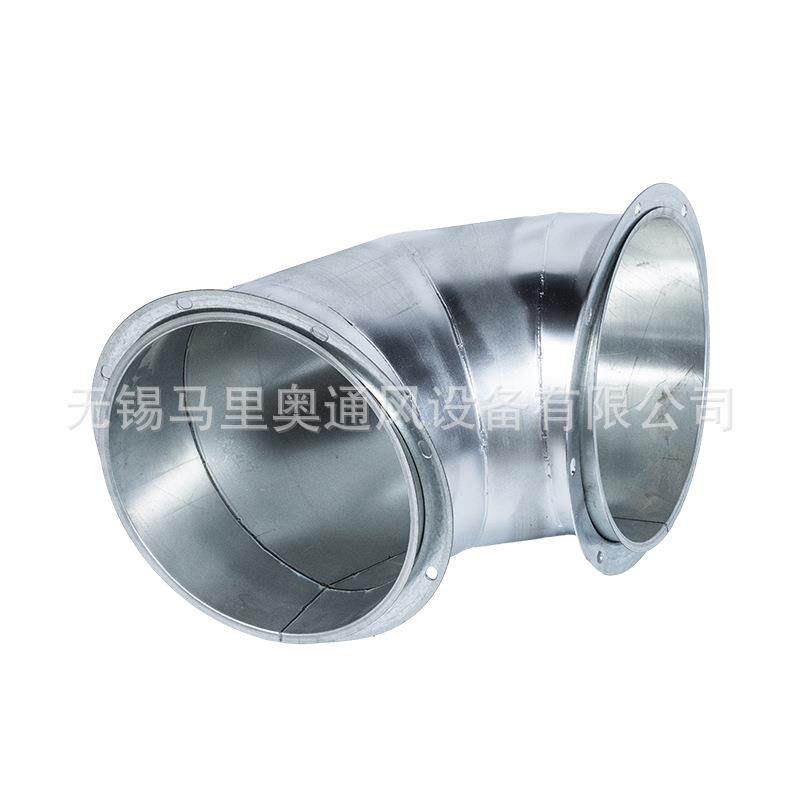 304弯不锈钢定制满焊风管弯头排厂风排烟管无缝头镀锌风管头弯家