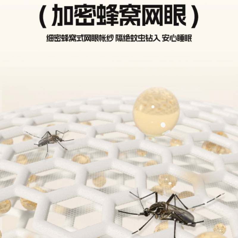 免安装蚊帐蒙古包2025新款家用卧室1.5米1米2儿童婴儿1.8cm大床新