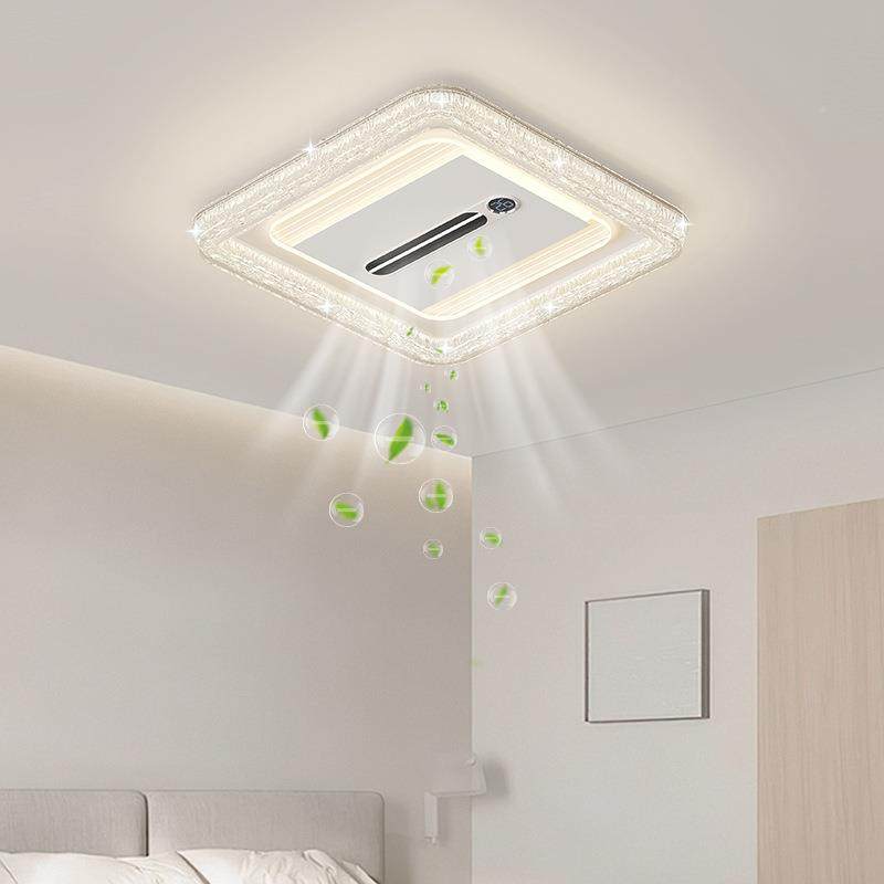 现代简顶约无叶风扇781灯全光谱护眼ED中新款负离子吸风扇灯山L灯,家装灯饰光源,风扇灯,淘宝优惠券,粉丝福利购,淘宝优惠卷