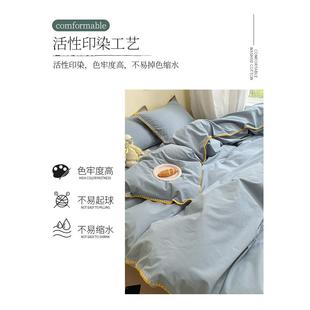 xy纯棉棉水粗洗棉床t单单F767H595件夏季 老布榻榻米100全学生宿舍