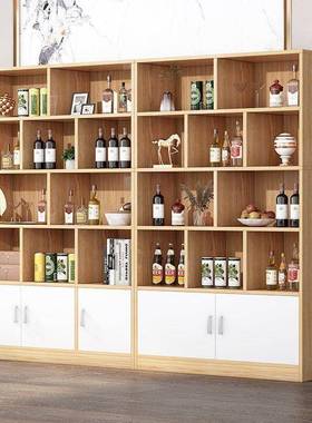 酒客柜用厅玄关柜AAH家隔断柜简储约现代展示柜门厅红酒落地展示