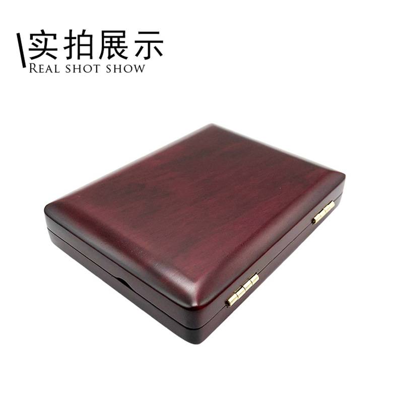 专业实木5支装巴松哨片盒大管哨片盒 巴松哨片夹木质大管哨片盒