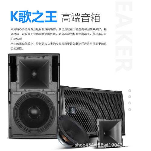 德国WEDL专业10寸12寸15寸酒吧KTV舞台婚庆演出高端音箱
