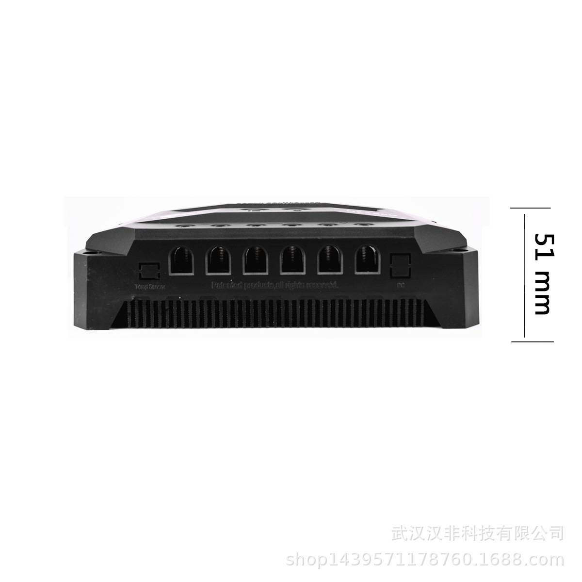 太阳能光伏充电控制器 50A60A 12/24V自动识别液晶显示屏智能控制