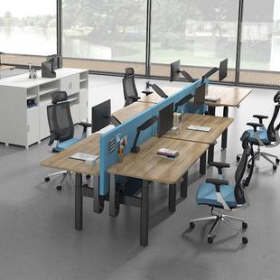 奥105美丽双人对坐升降电机双三节装升降桌腿桌五年质保坚固正耐