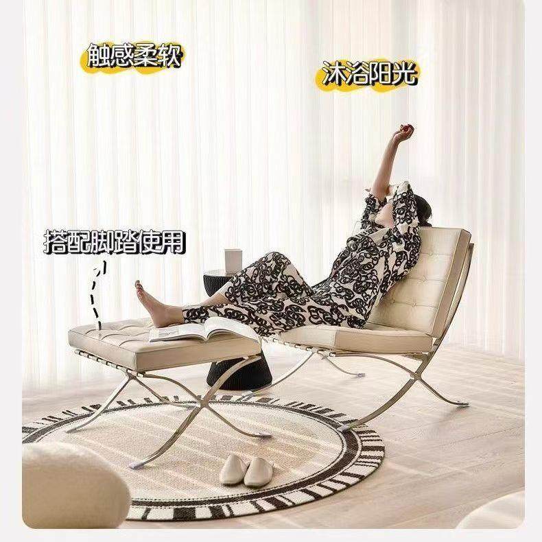 发巴塞罗那单人沙椅客361厅卧室设计师款椅懒人休闲躺沙网红小发椅子,影音电器,DIY配件,淘宝优惠券,粉丝福利购,淘宝优惠卷