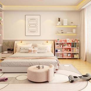 书架置物架落地角简易家用小JBK书柜柜格子储物多层矮本儿转童绘