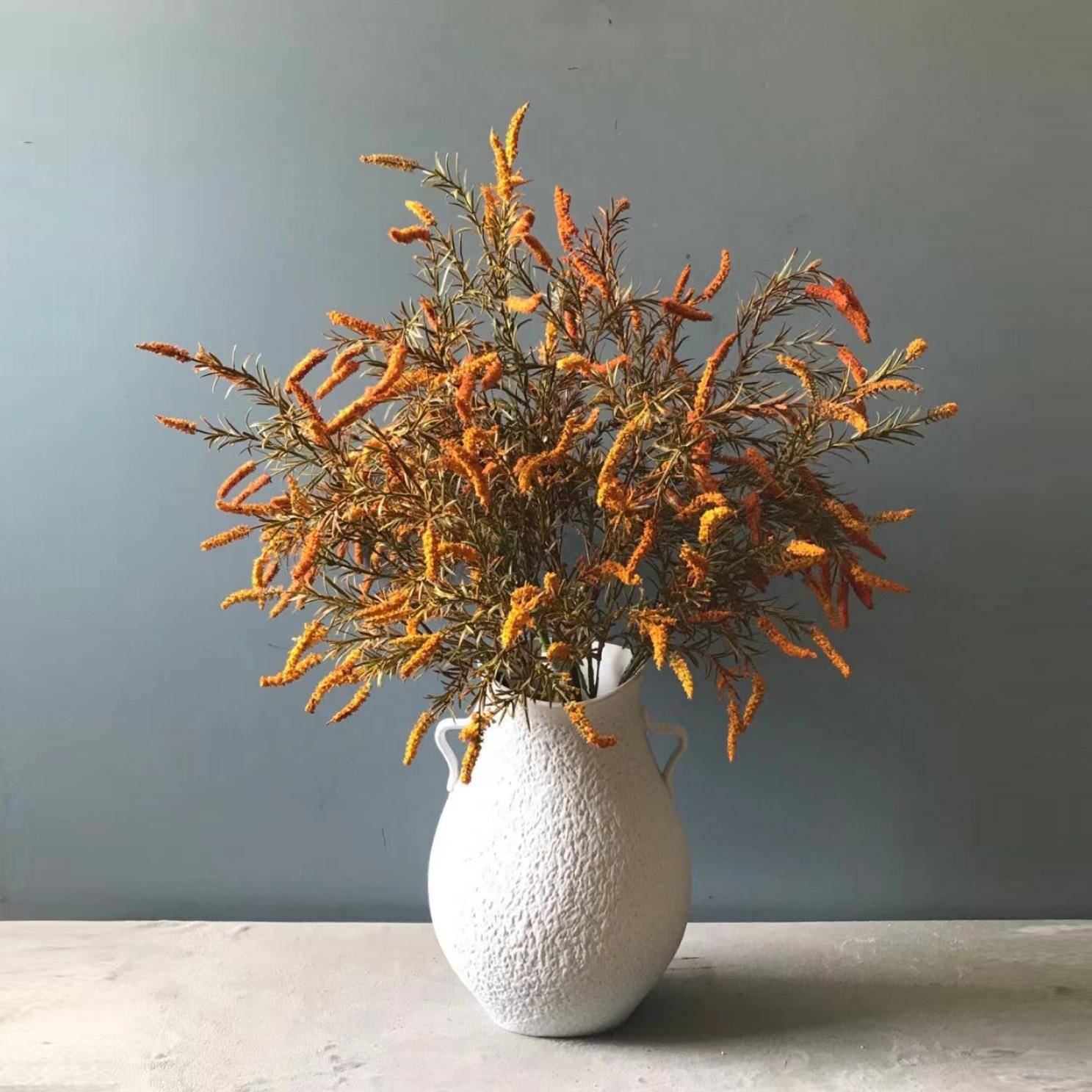 家居陶瓷花瓶摆件干客厅装饰复古花粗瓶陶罐客厅花插HIJ花陶陶盆