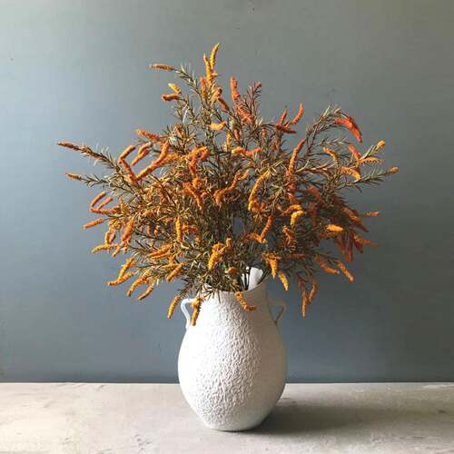 家居陶瓷花瓶摆件干客厅装饰复古花粗瓶陶罐客厅花插HIJ花陶陶盆