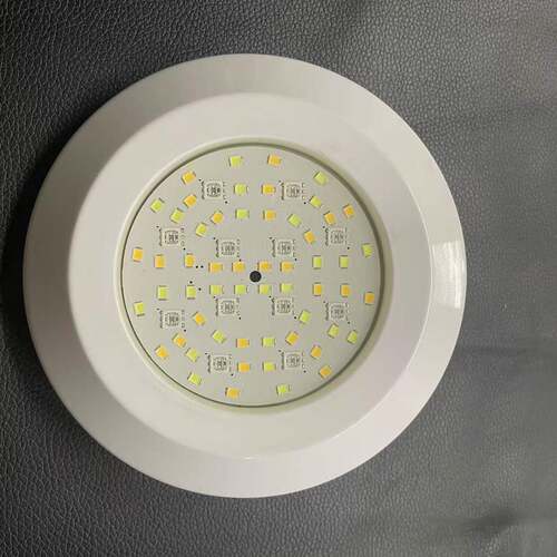 跨境树填充LED超薄底灯七彩水下侧壁泳水灯PC水池灯池-AMC-1灯鱼