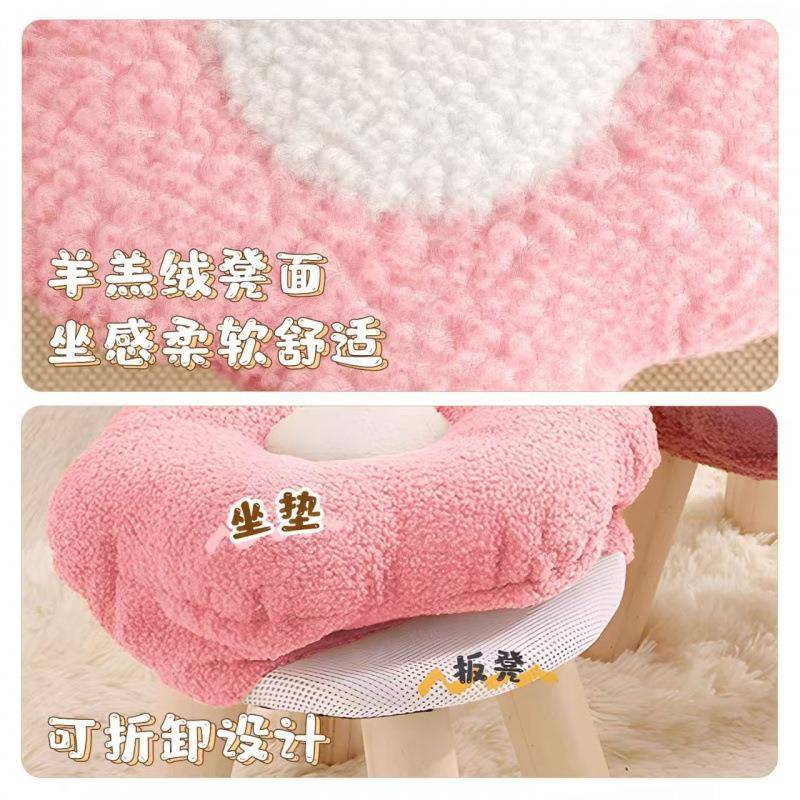 小凳家子用矮凳沙发凳软包板凳客厅网红茶几凳实LHZ坐木儿童脚凳