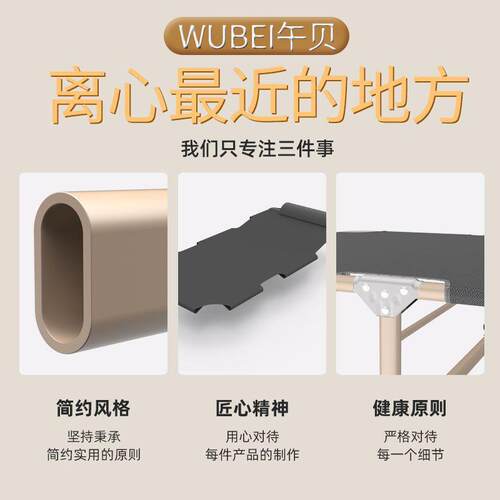 公躺椅户外营简易BU86755叠折床陪护床单人露办室午睡午休床