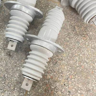 CC-10KV/200A400A630A户内铜导体高压穿墙套管CB-12KV铜排白陶瓷