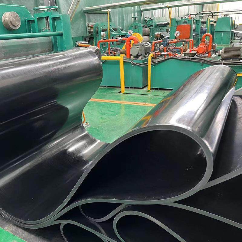 BVZ直供输送带厂家矿用尼龙黑色橡胶传送带帆厂布输送带耐磨阻家