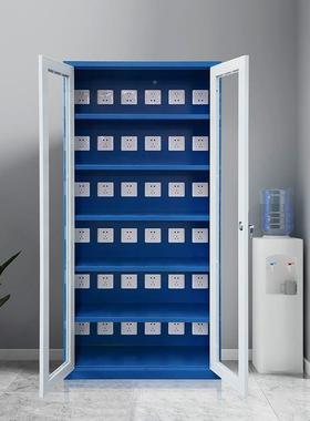 动工具电柜间工地车电钻集中充充电箱学TQE校平板对电讲机存放柜