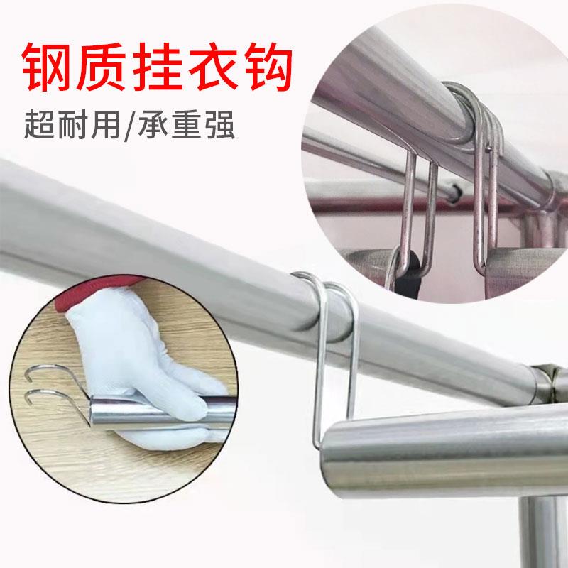 衣柜出租房用简家易布柜衣H22新钢管加粗厚约用卧室组装现代简收纳衣榕
