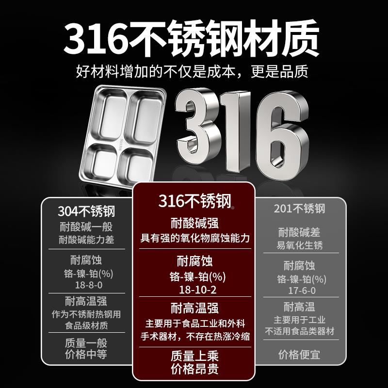 日式商F776H678316不成锈钢务餐盒4S店接会议待带筷勺饭盒分格人