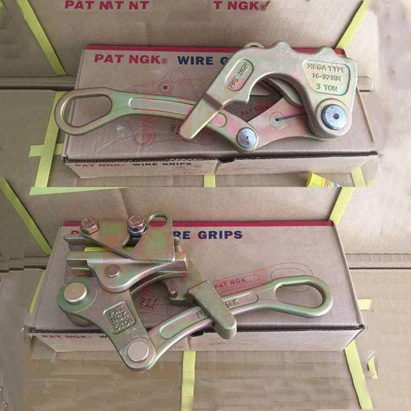 0功能多卡器S线SEK-300CL线缆鬼爪钢丝绳夹线器电力钢芯铝绞线收