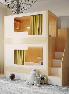 太空舱民宿双上层高低GYC-6875青旅宿舍床上下电竞酒店公宾馆板式