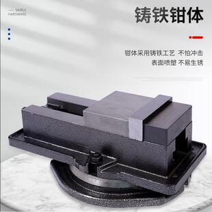固4寸活动角式平口钳重型机用虎钳寸4寸56寸8寸台口钳铣床平钳