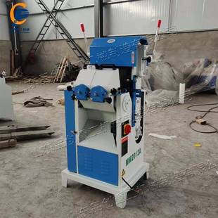 木工机械圆棒光机扫把棍立式去砂带机-棒毛砂木刺设备