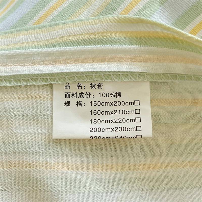 棉老粗布四件套纯12454600全加厚床单笠学生宿舍床款三棉件套被套