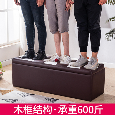 服装店沙发凳长凳储物试衣间凳子休息凳鞋店换鞋凳长条脚凳皮墩子